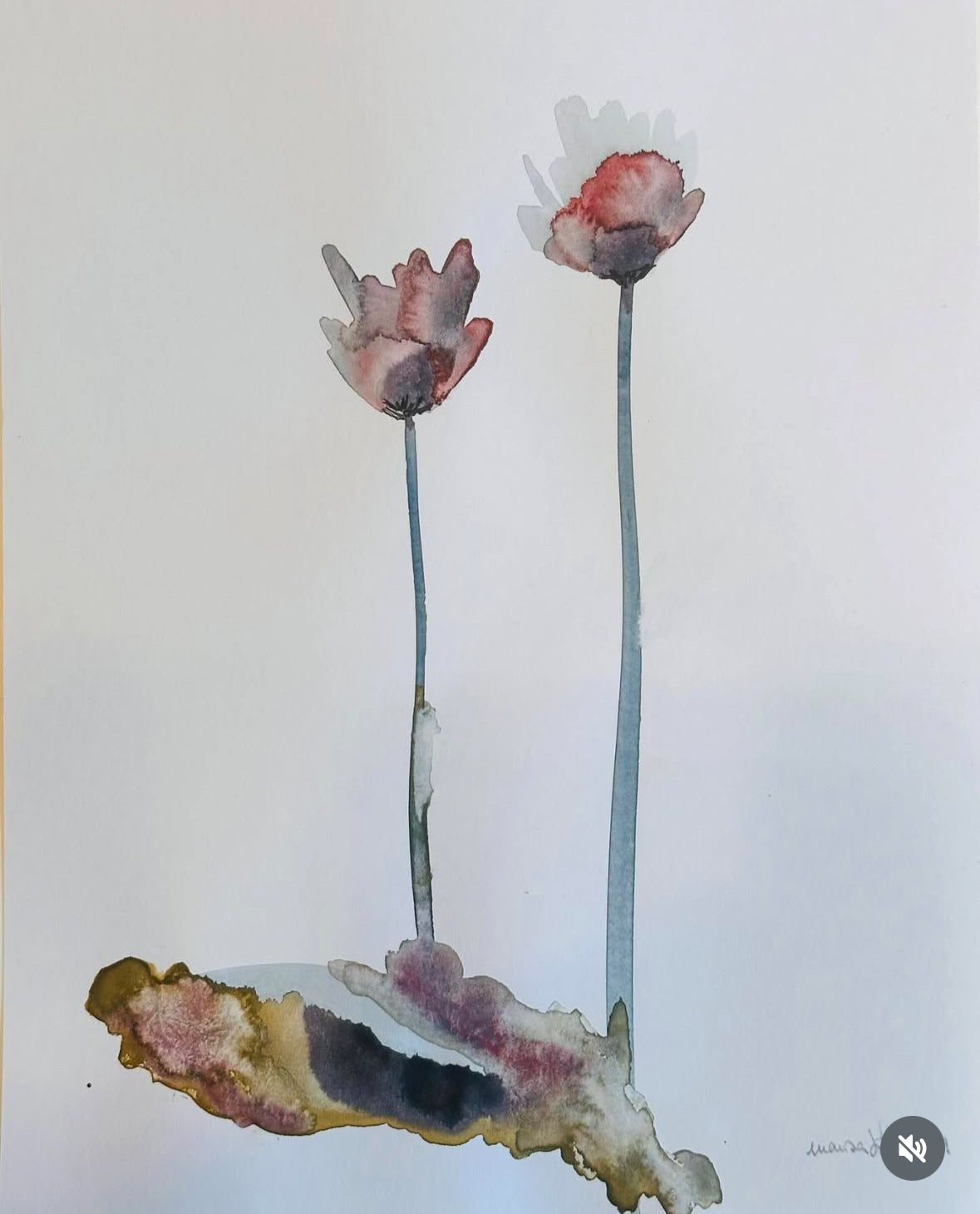 Watercolour Bloom #W3