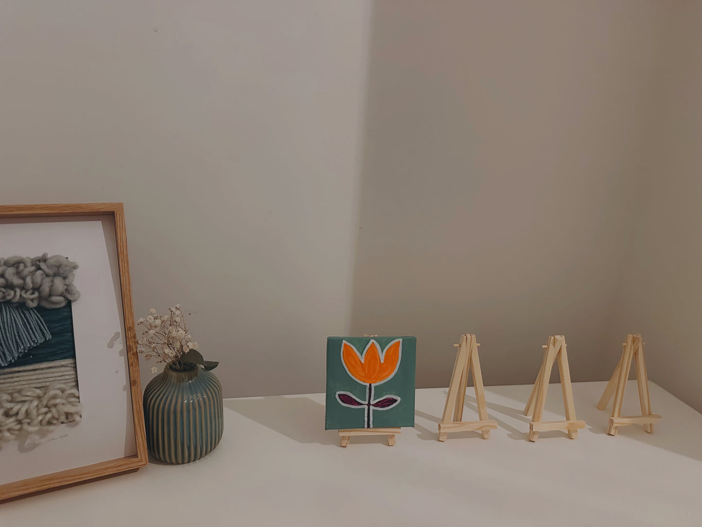 Flower mini canvas