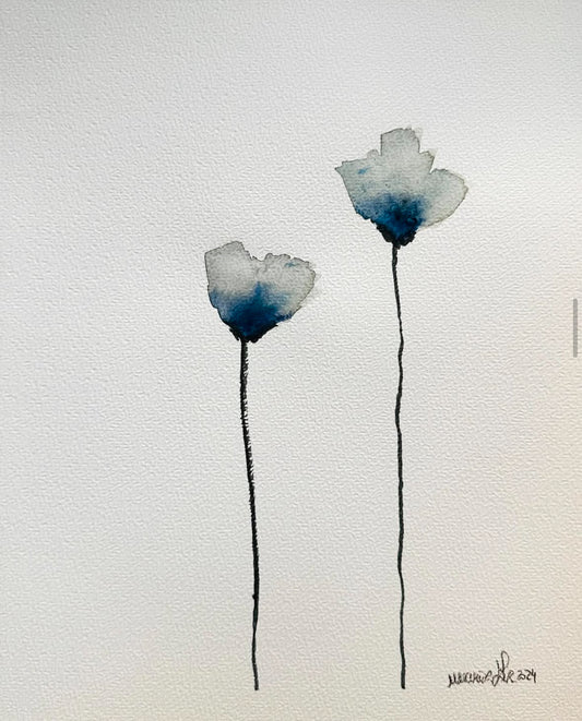 Watercolour Bloom #W4